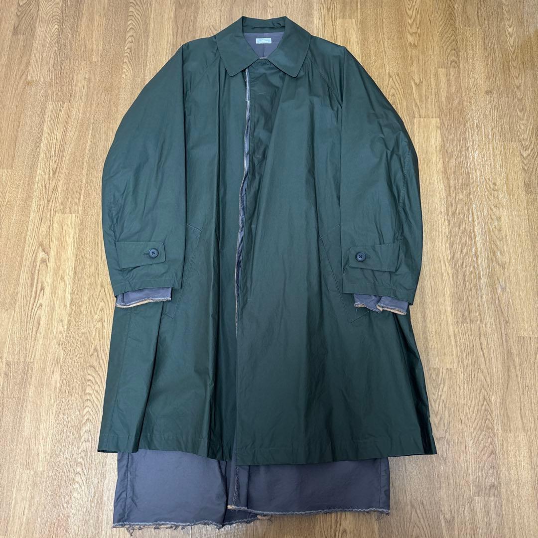 【kolor BEACON】22SS レイヤードコート サイズ2 美品！