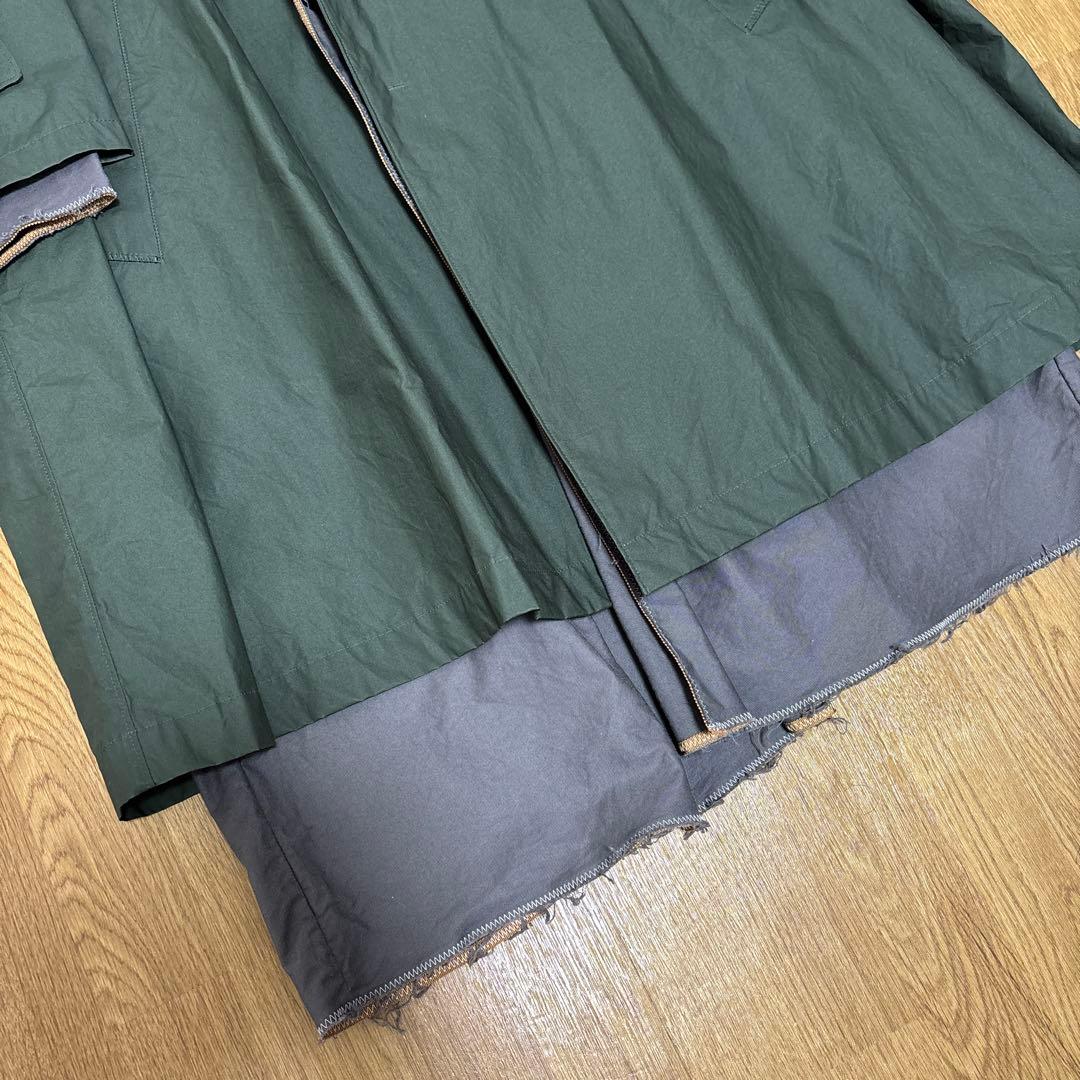 【kolor BEACON】22SS レイヤードコート サイズ2 美品！