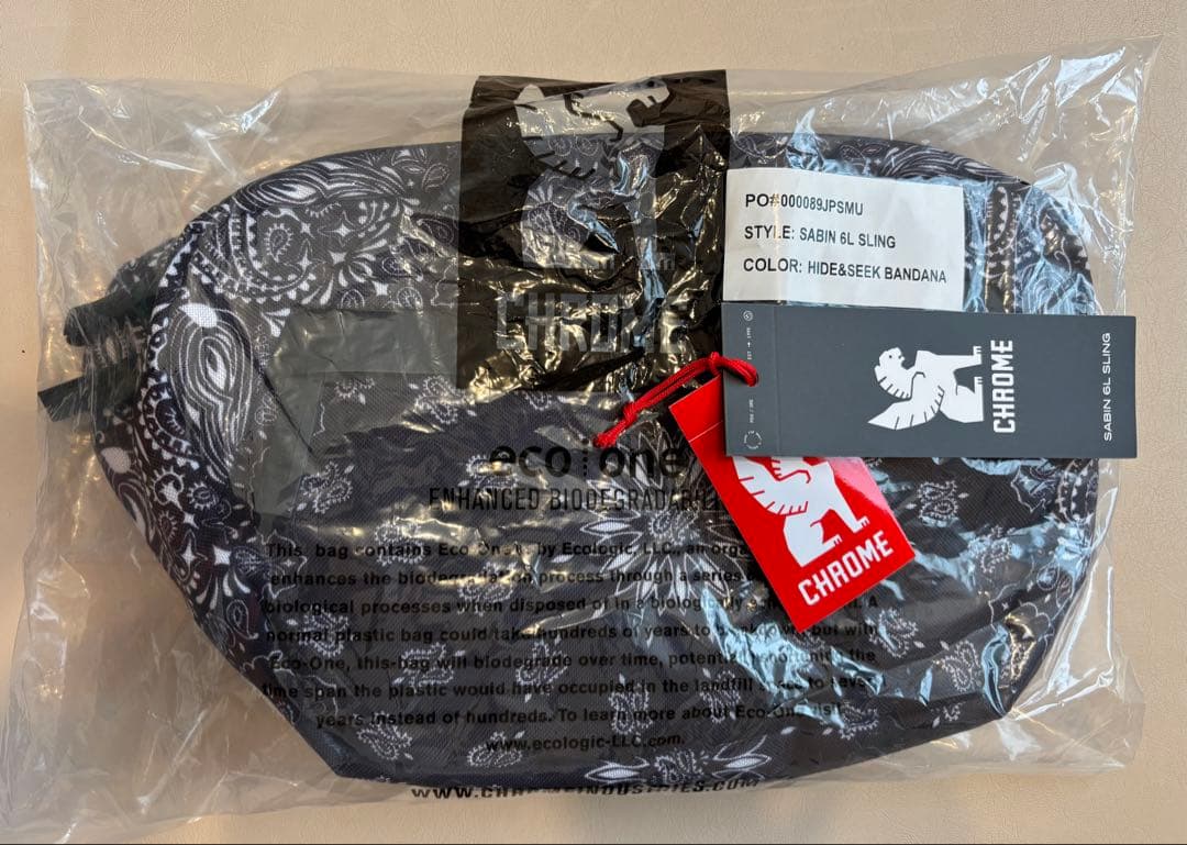 HideandSeek × CHROME SABIN 6L SLING 限定品