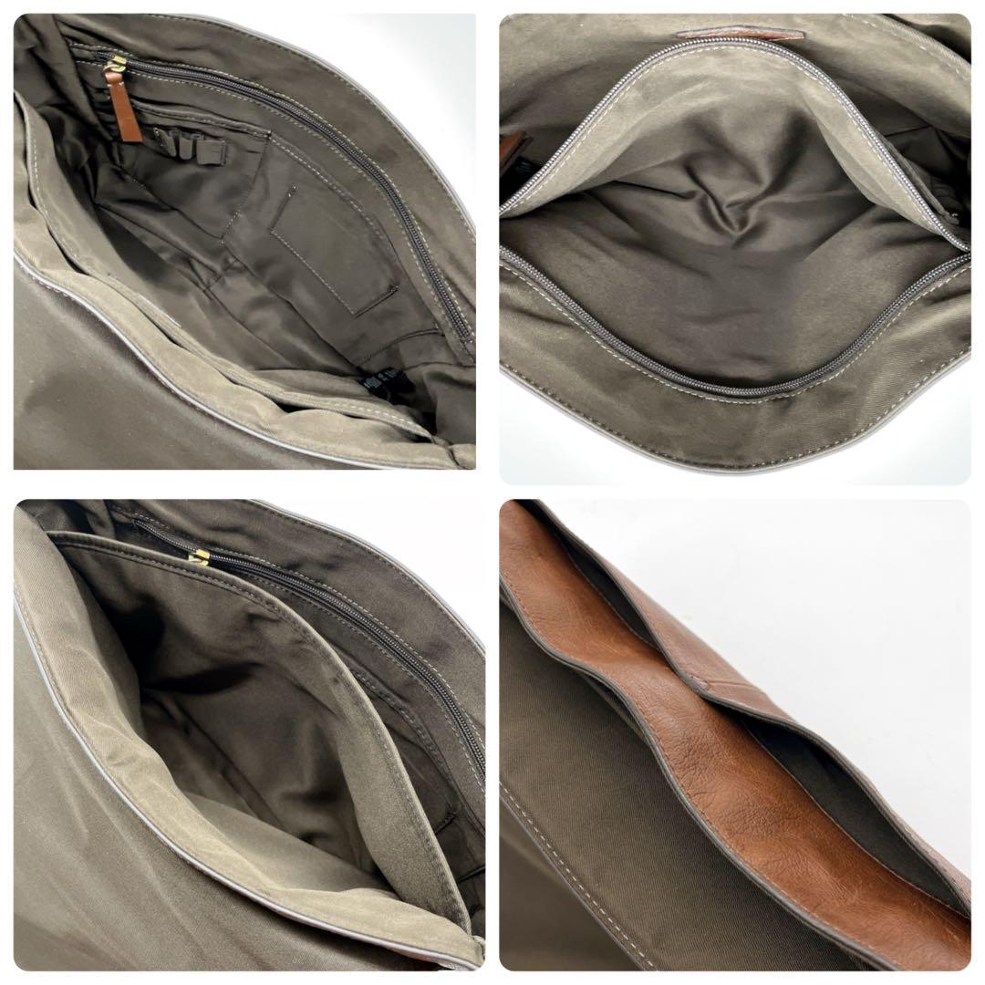 FOSSIL フォッシル オールレザー ショルダーバッグ メッセンジャーバッグ