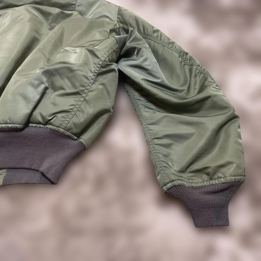 90s USA製　AVIREX ma-1 フライトジャケット　サイズ L