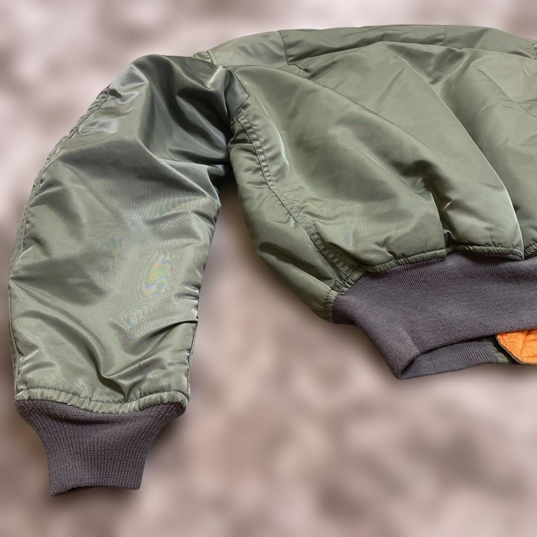 90s USA製　AVIREX ma-1 フライトジャケット　サイズ L