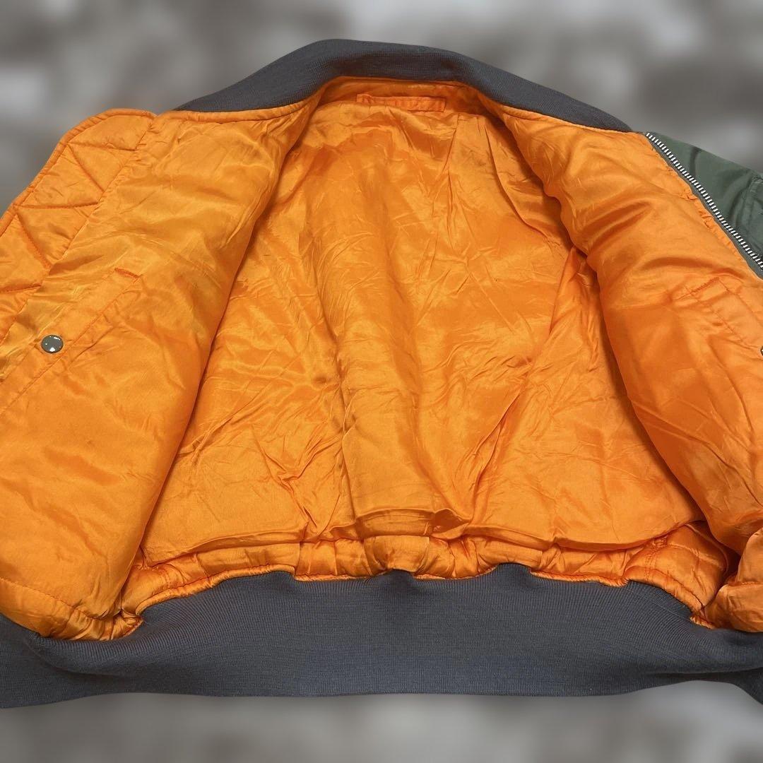 90s USA製　AVIREX ma-1 フライトジャケット　サイズ L