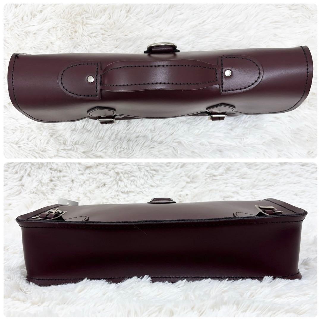 新品 Zatchels サッチェルバッグ 14.5インチ MARSARA RED