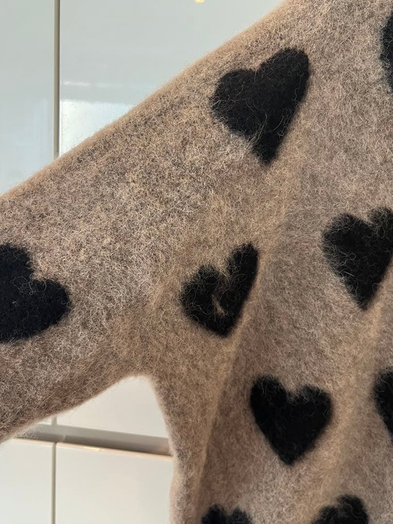 オールセインツALL SAINTS❤️ハート柄ニットセーター❤️2025AW