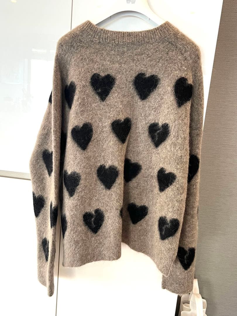 オールセインツALL SAINTS❤️ハート柄ニットセーター❤️2025AW