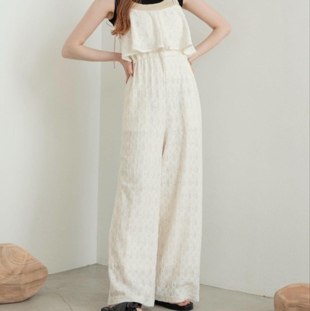 hinari総レースキャミロンパース