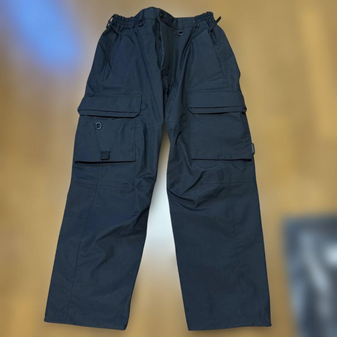 シマノ esレインパンツ Lサイズ ブラック