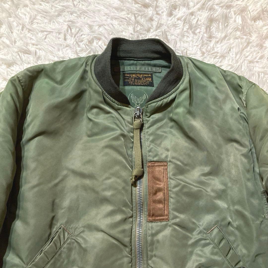 【希少XLサイズ／ライオンユニフォーム】 バズリクソンズ　MA-1