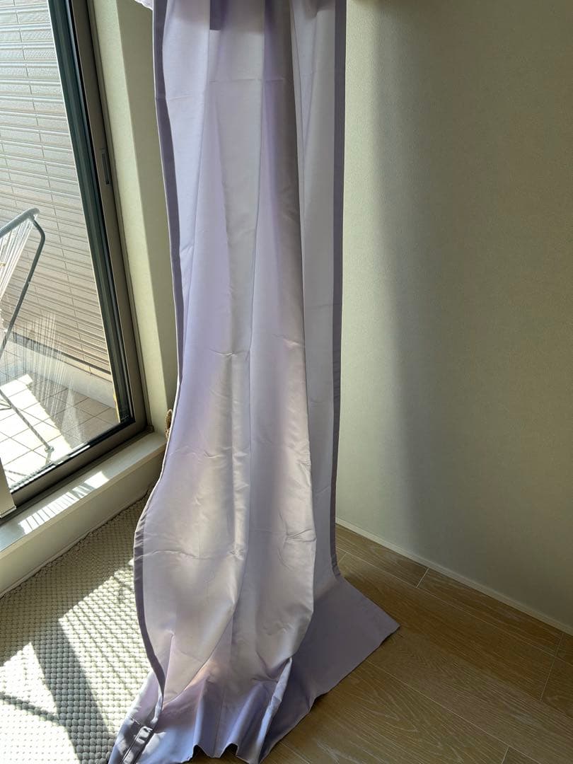 最終価格　激安！高級オーダーカーテン　マナトレーディング　パステルパープル