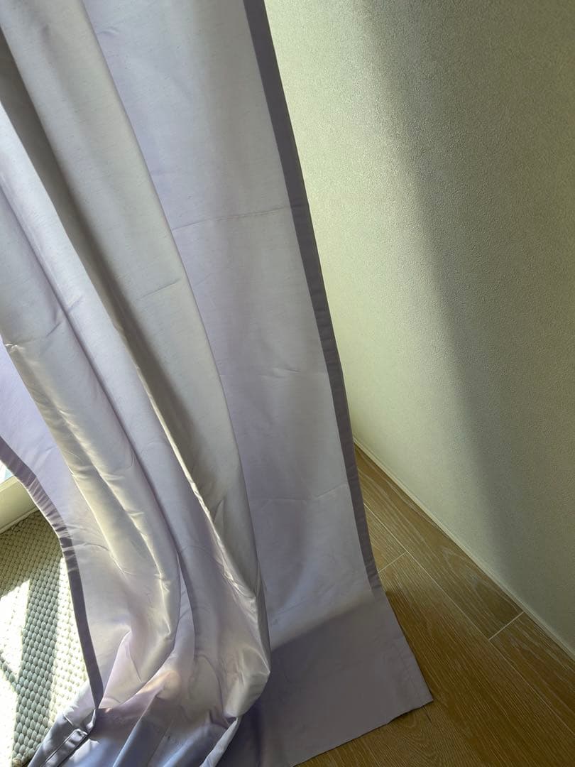 最終価格　激安！高級オーダーカーテン　マナトレーディング　パステルパープル