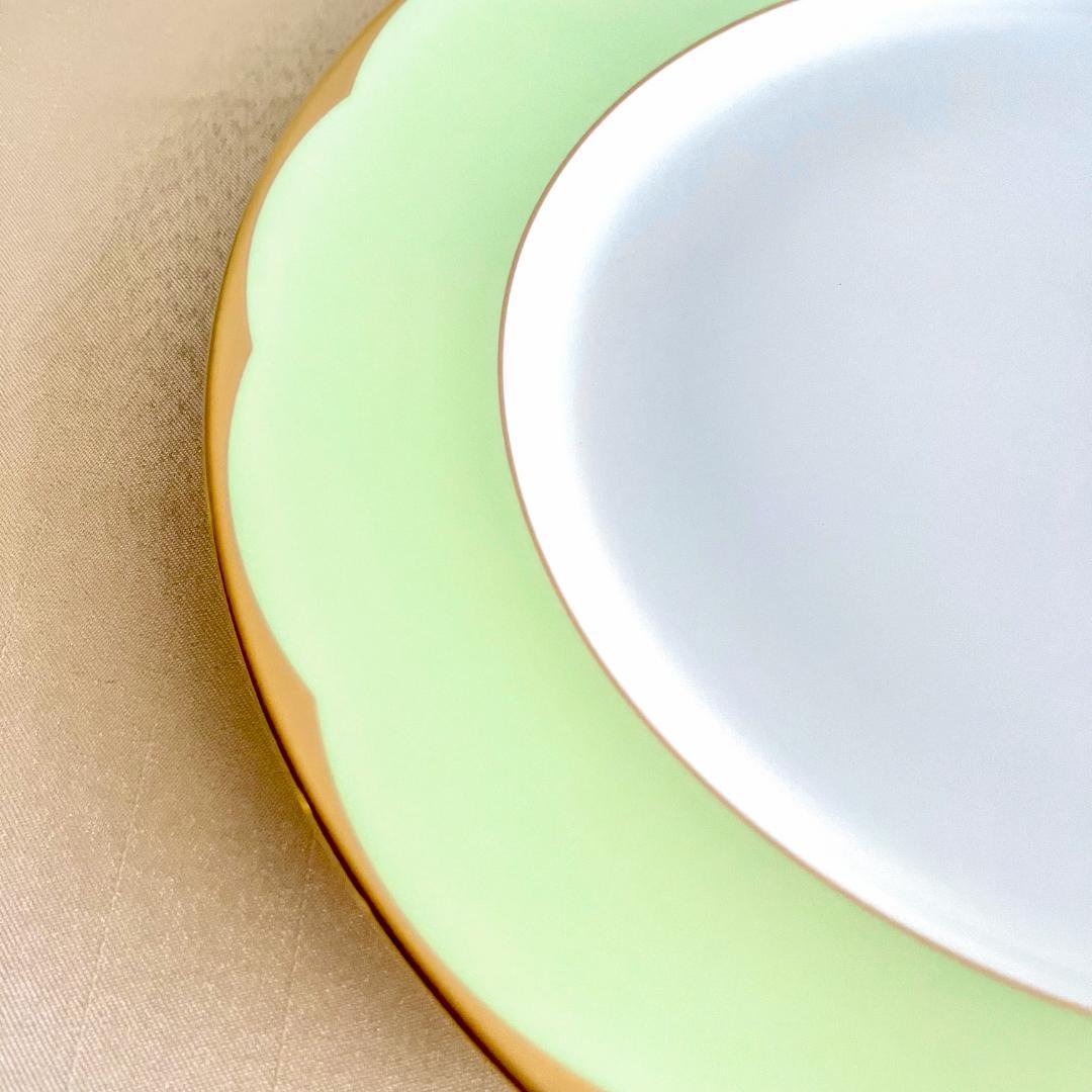 ★新品未使用　超美品★ フランス製　 HAVILAND ディナー皿　４枚