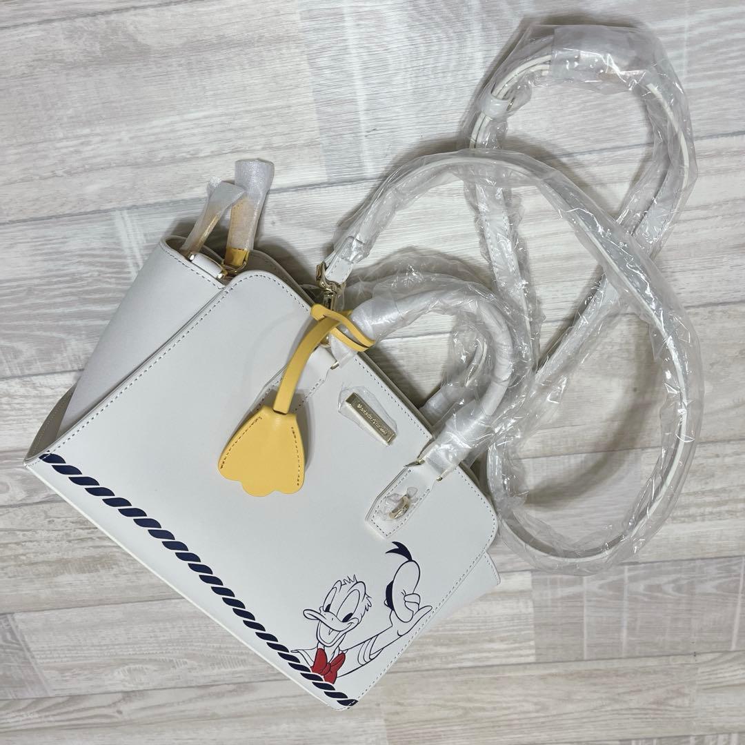 サマンサタバサ ディズニー 90周年 ハンドバッグサマンサドナルドダッグコラボ