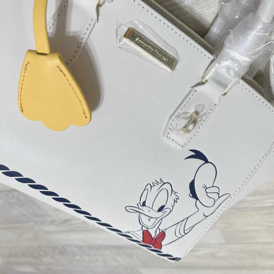 サマンサタバサ ディズニー 90周年 ハンドバッグサマンサドナルドダッグコラボ