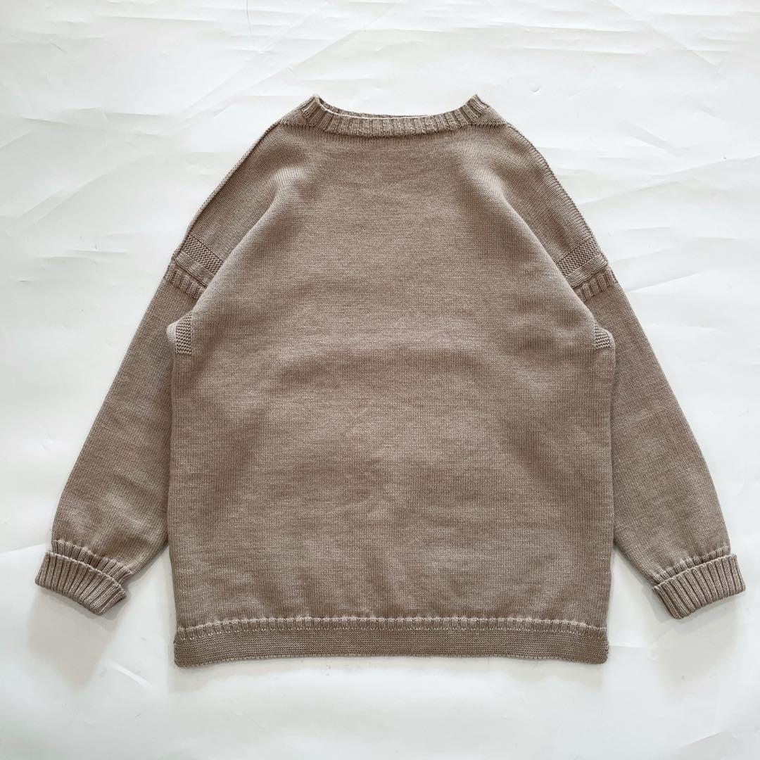 le tricoteur（ルトリコチュール）| オーバーサイズ ガンジーセーター
