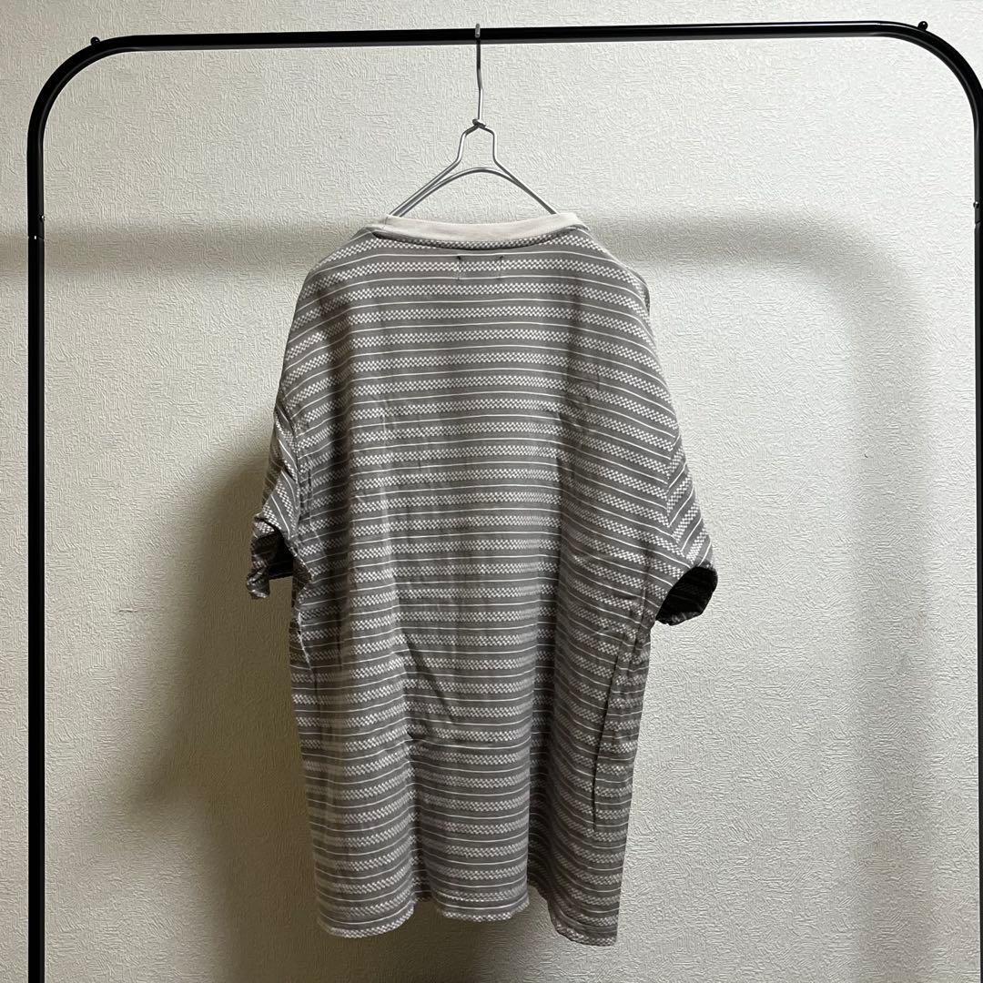 ※KSU※ 00s STUSSY ボーダーtシャツ　総柄