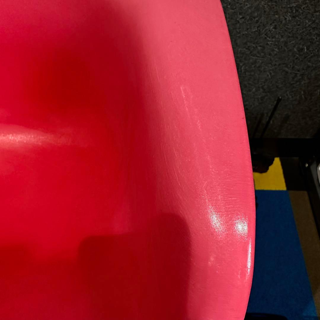 イームズ アームシェルチェア レッド ミッドセンチュリー エッフェルベース　1台