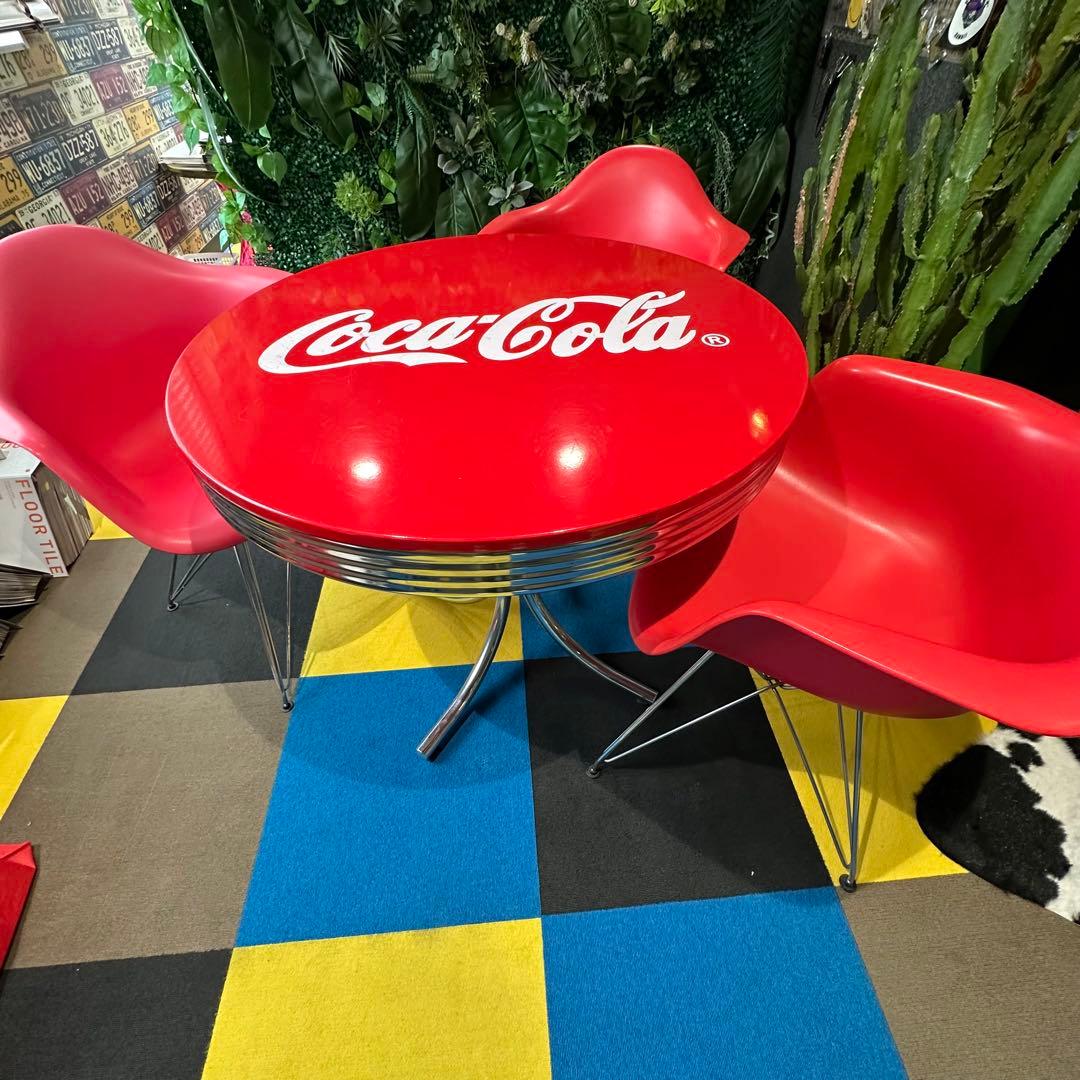 イームズ アームシェルチェア レッド ミッドセンチュリー エッフェルベース　1台