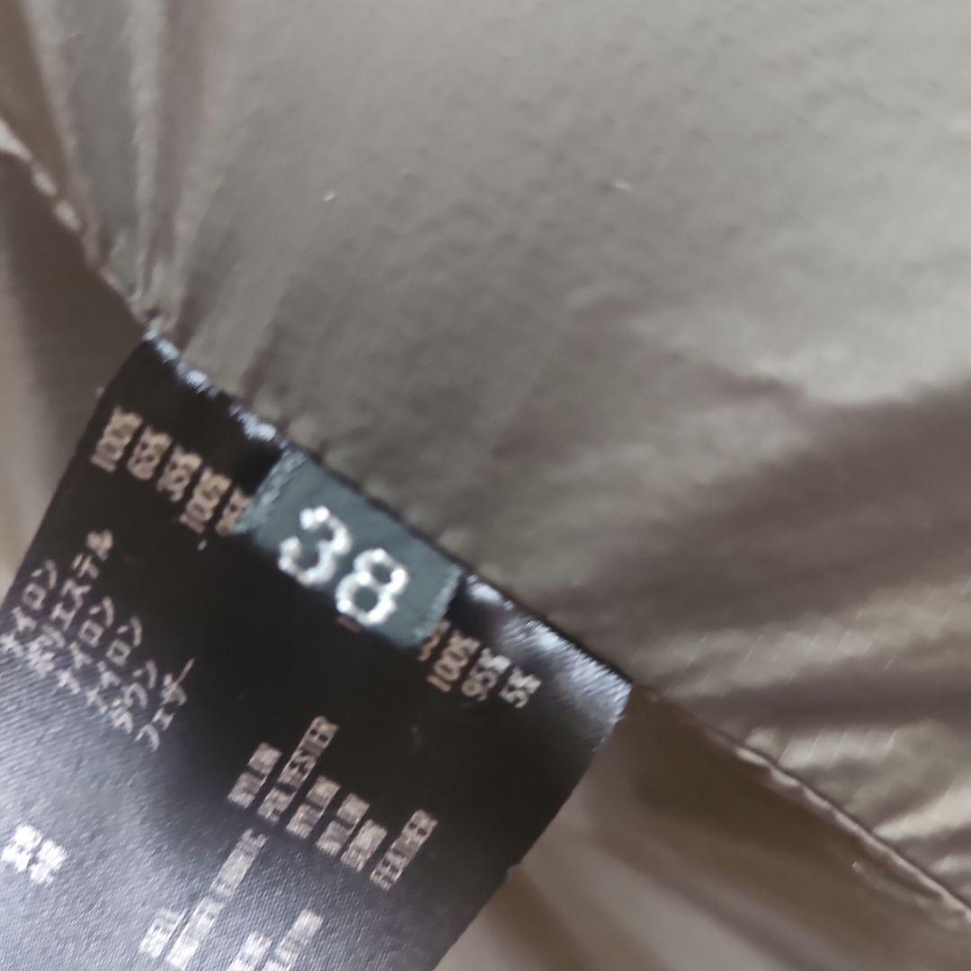 リラクス　THE RERACS ダウンジャケット38 カーキ　1パーツ紛失