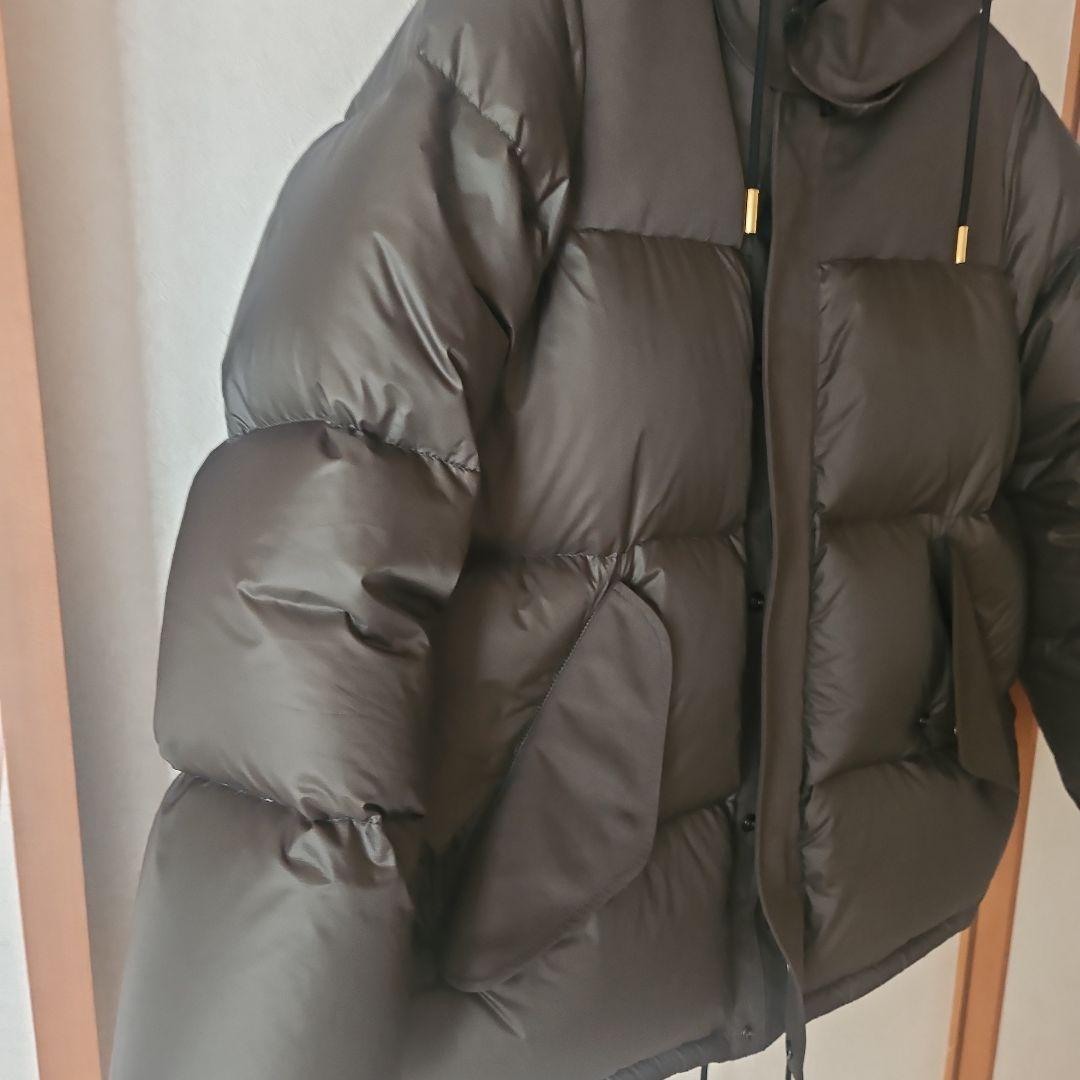 リラクス　THE RERACS ダウンジャケット38 カーキ　1パーツ紛失