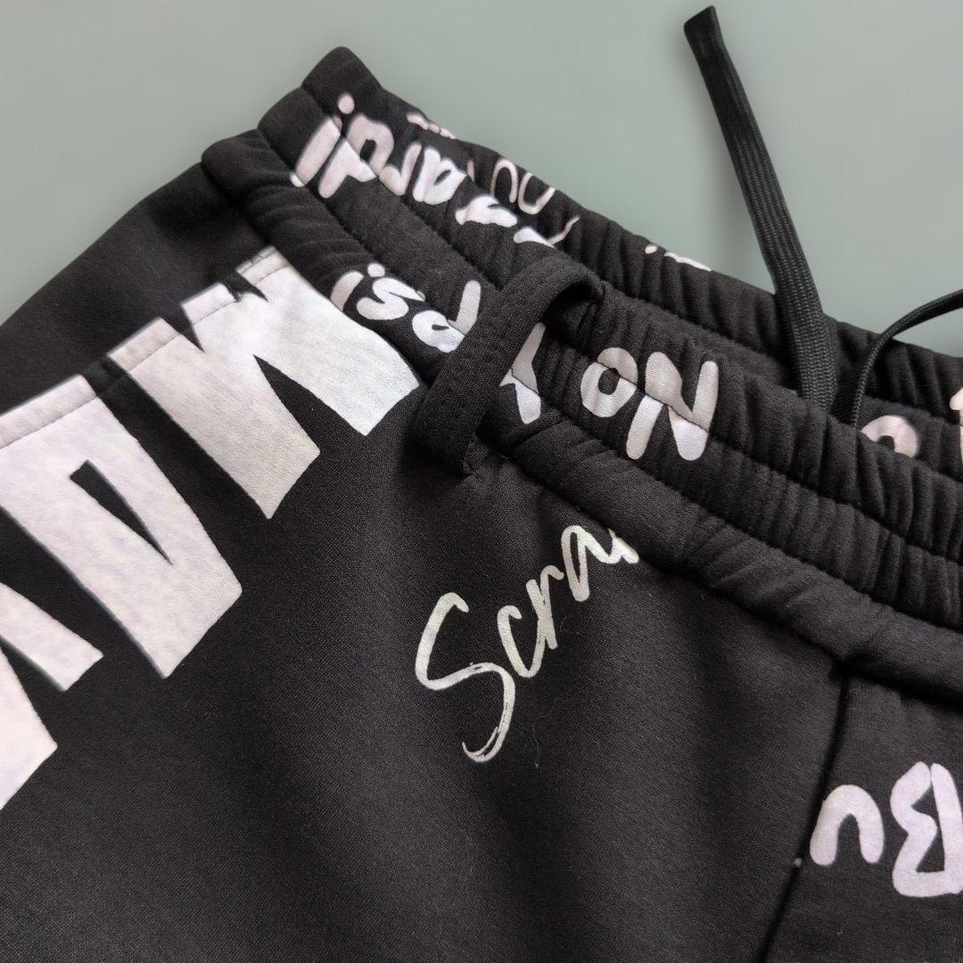 【極美品】ディセンバーメイゴルフ　ダンボールニット素材　トレーナーハーフパンツ