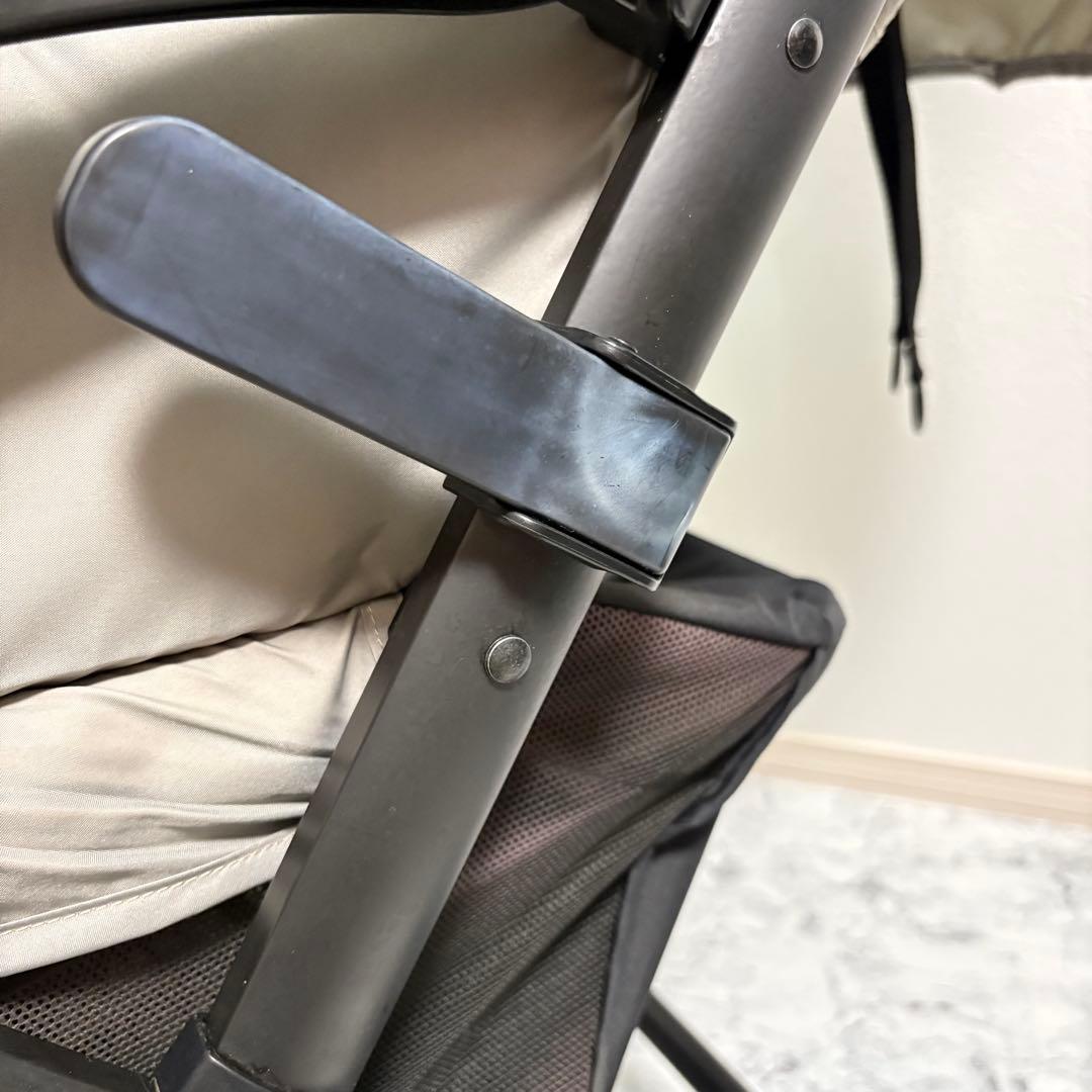 ホームクリーニング済み✨joie エヴァライトデュオ 二人乗りベビーカー グレー