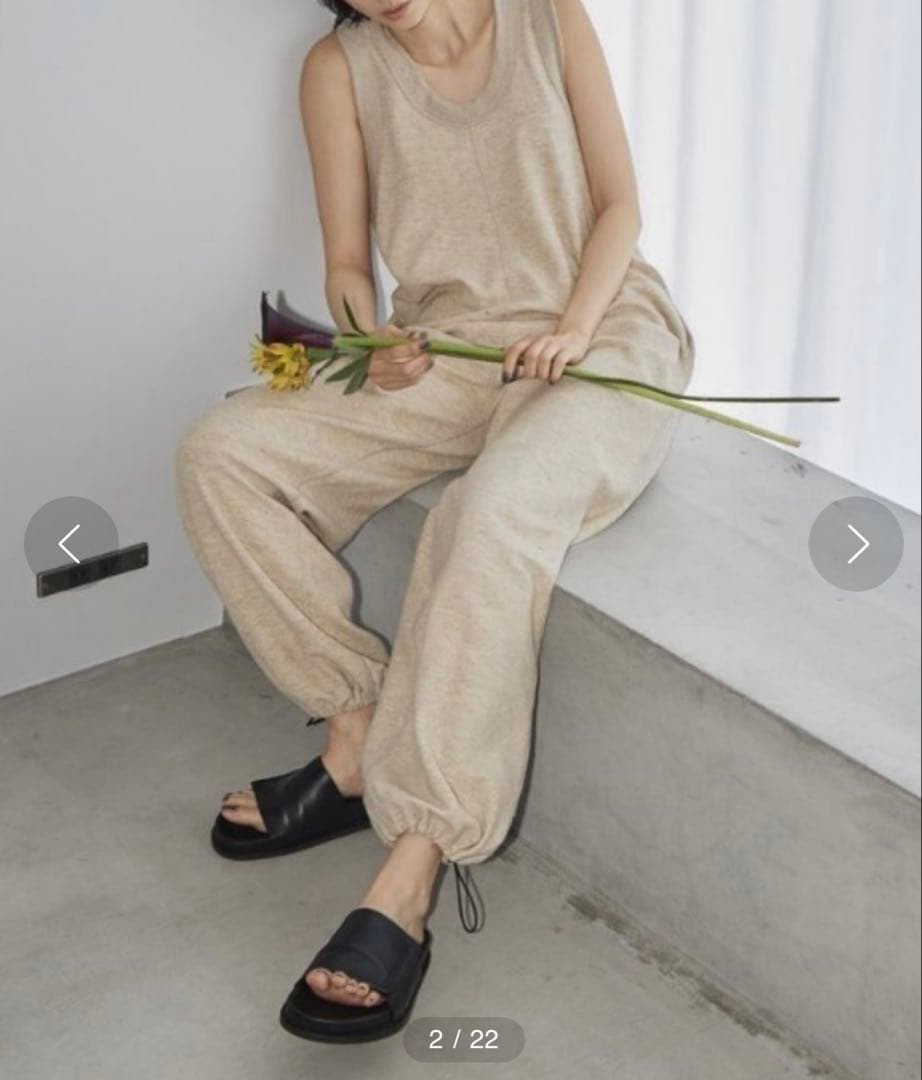 新品TODAYFUL★Cottonlinen Rough Combinaison