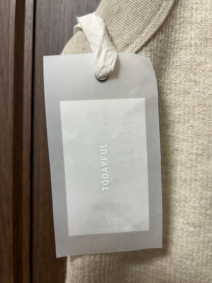 新品TODAYFUL★Cottonlinen Rough Combinaison