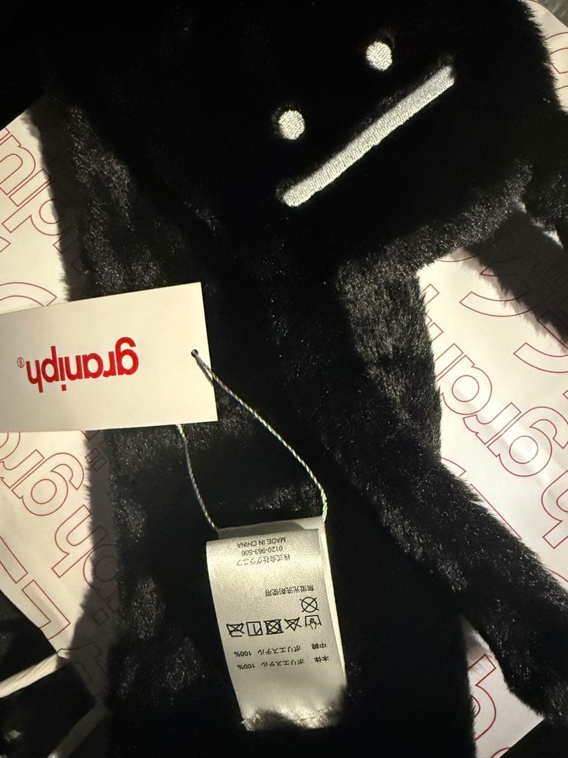 graniphビューティフルシャドーぬいぐるみマフラー　グラニフ　ファーマフラー