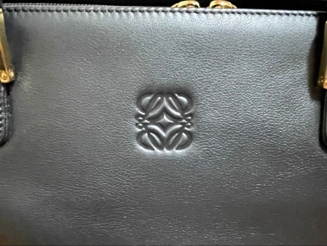 LOEWE ロエベ アマソナ ハンドバッグ ブラック