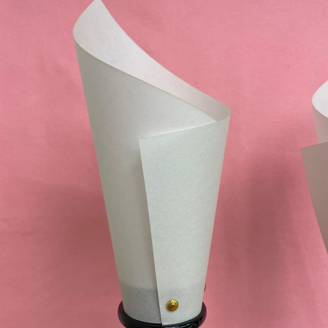 雛人形　桃の節句　花形燭台　大