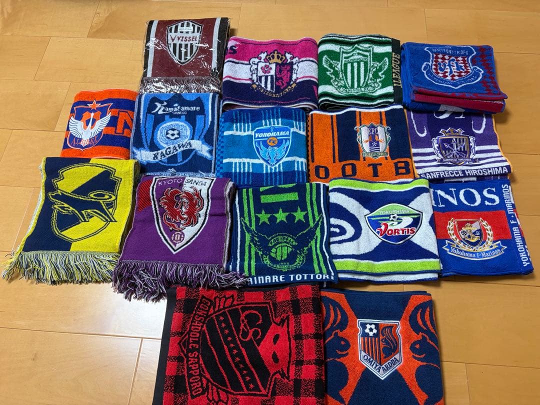 Jリーグ タオルマフラーまとめ売り