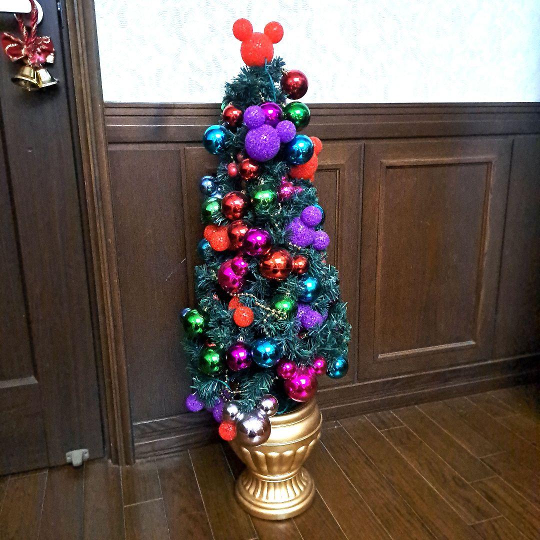カラフル ミッキー クリスマスツリー