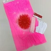 七五三 三歳 女児 被布着物セット 道行コート お仕立て無料 NO29913