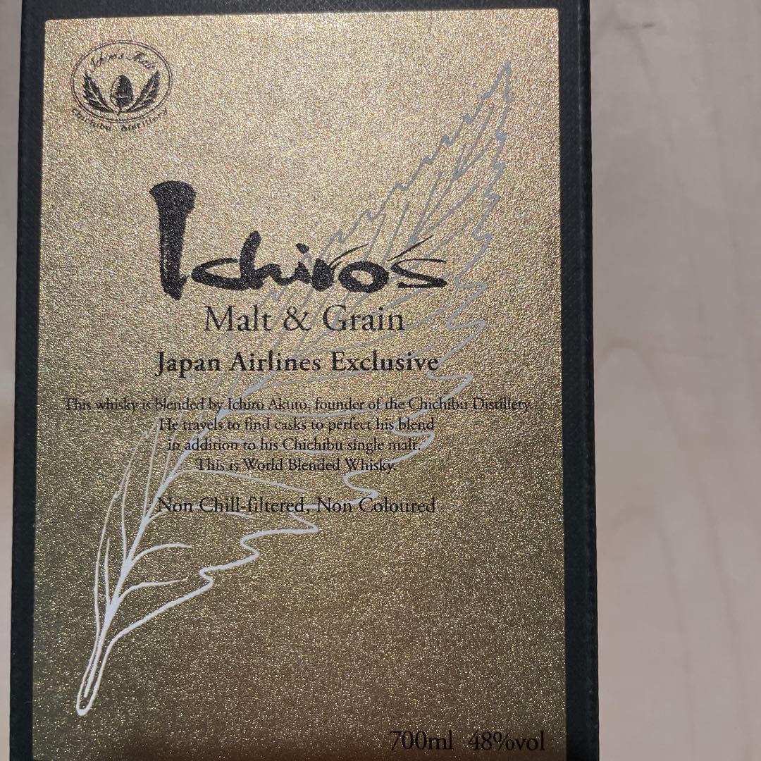 Ichios Malt & Grain 700ml 48% vol JAL限定