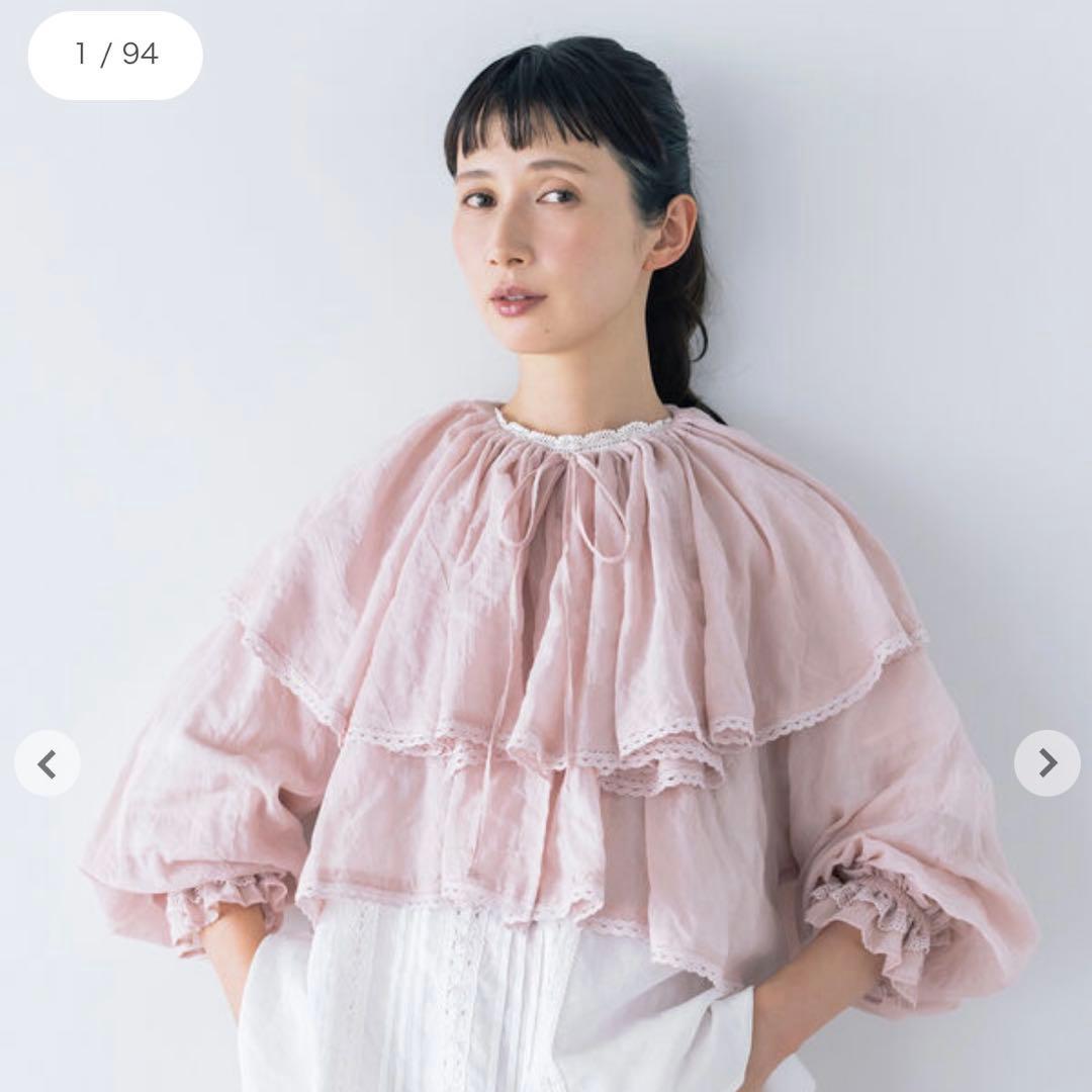 新品タグ付き　サマンサモスモス　kazumi　ボレロ　ピンク