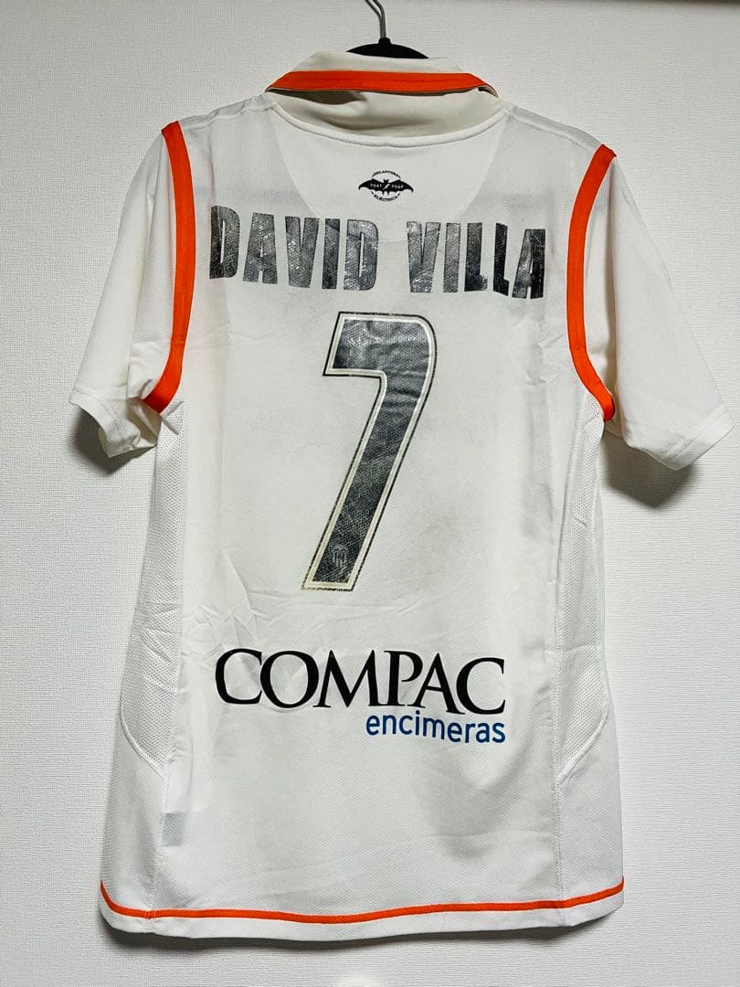 バレンシア 07/08 ビジャ #7　ユニフォーム　バルセロナ