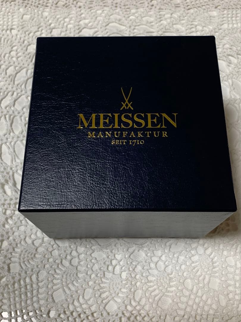 MEISSEN 花びら型　シュガーポット・デザート椀