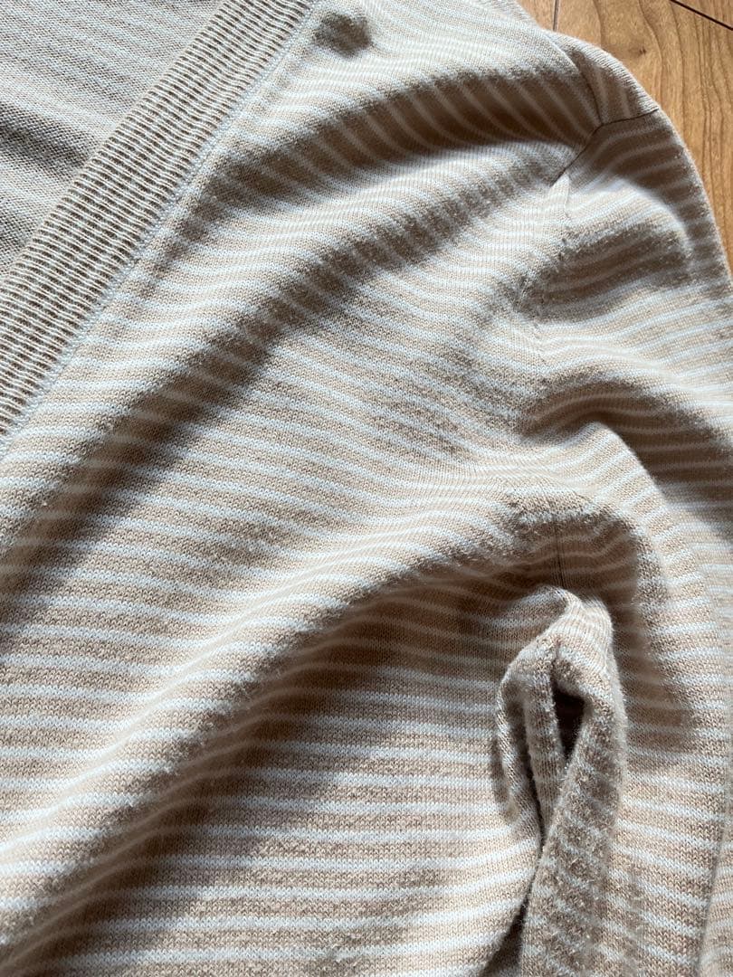 マルタンマルジェラ　ボーダーカーディガン