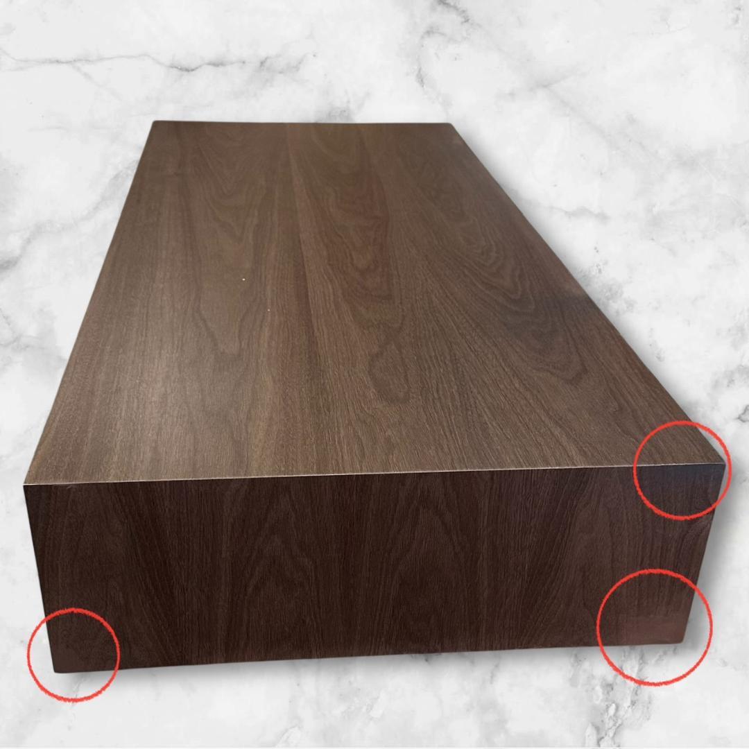 北欧風　センターテーブル 両面 引き出し付き　100cm