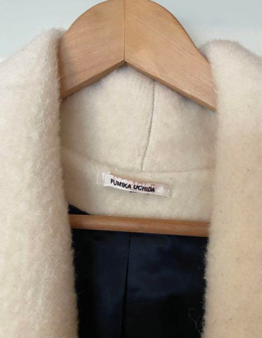 モヘアガウンロングコート　fumika uchida