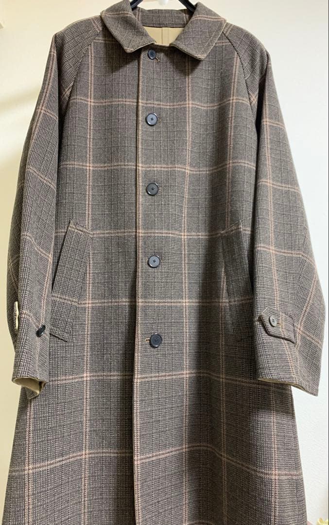 united arrows チェック トレンチコート