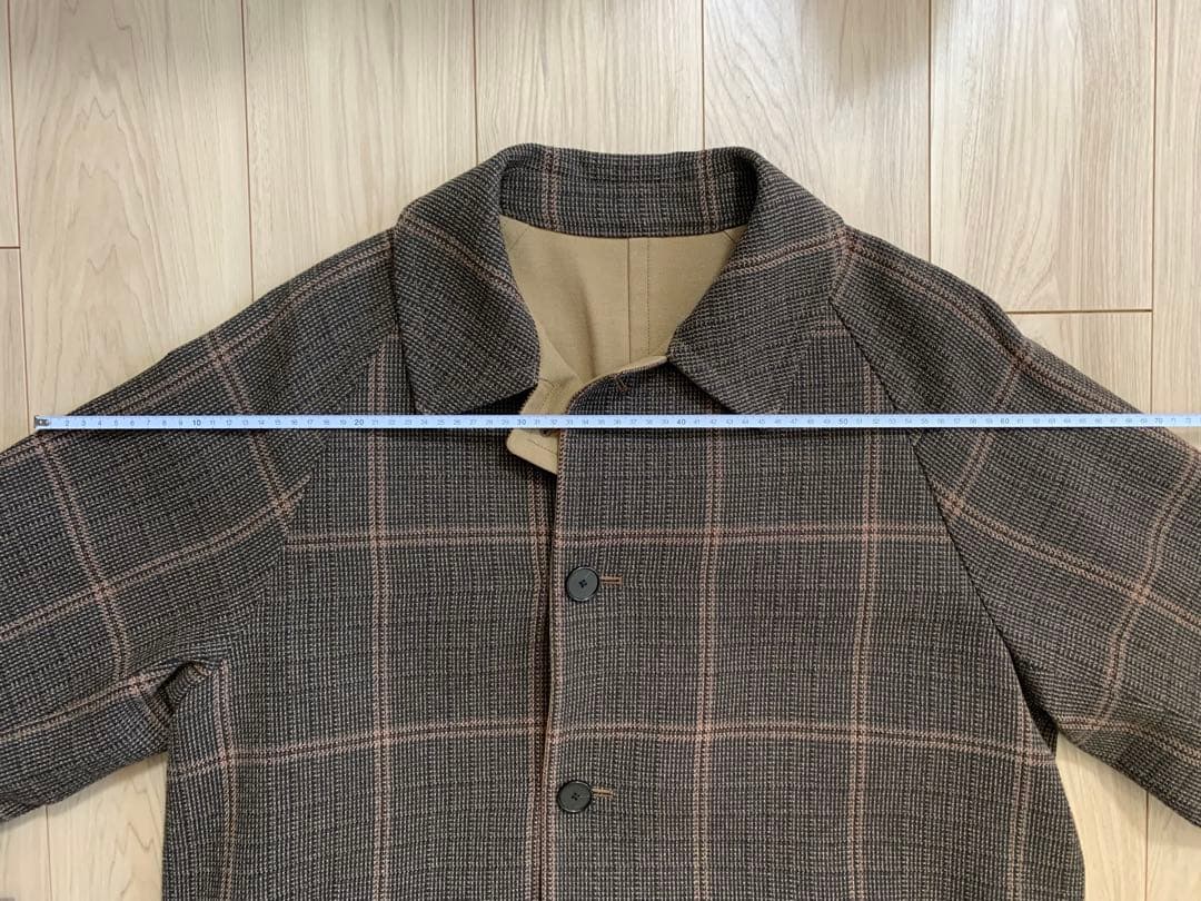 united arrows チェック トレンチコート