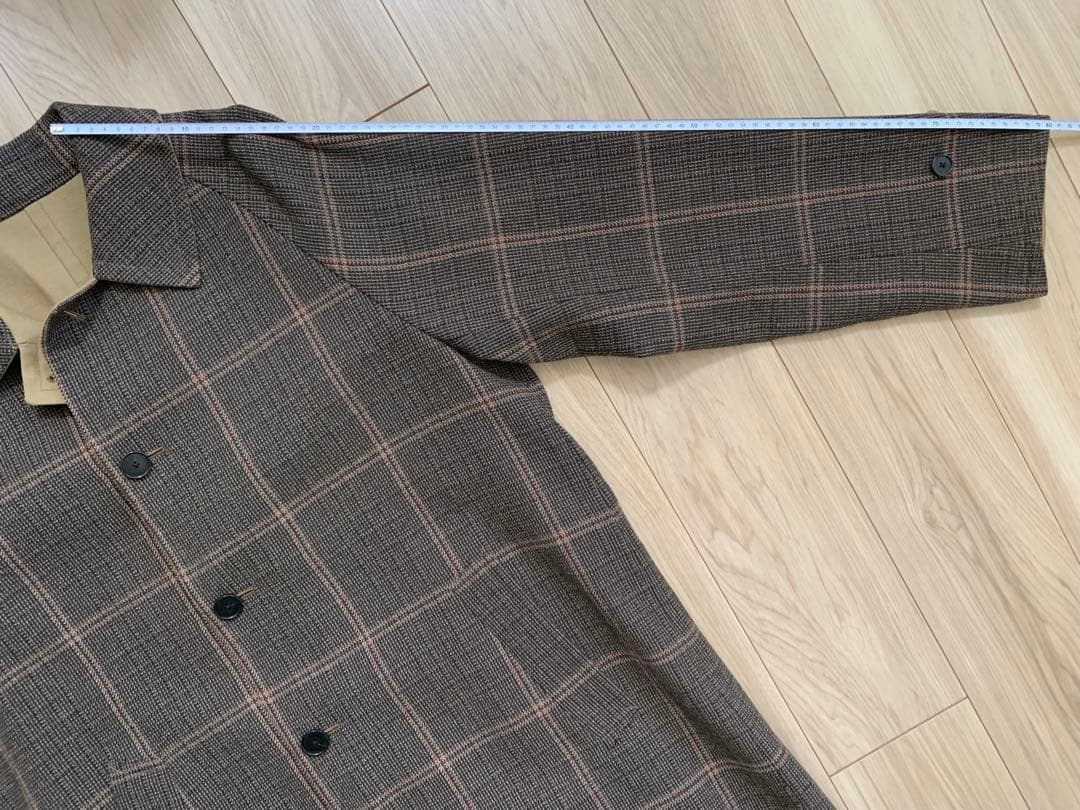 united arrows チェック トレンチコート