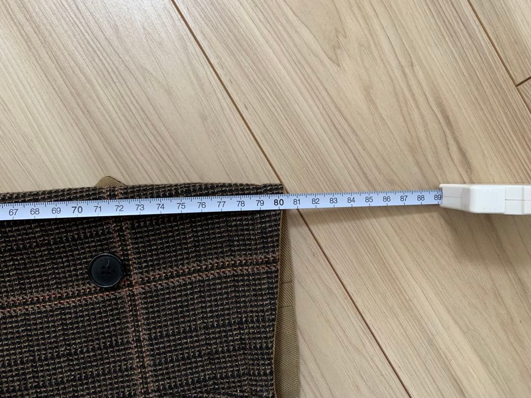 united arrows チェック トレンチコート