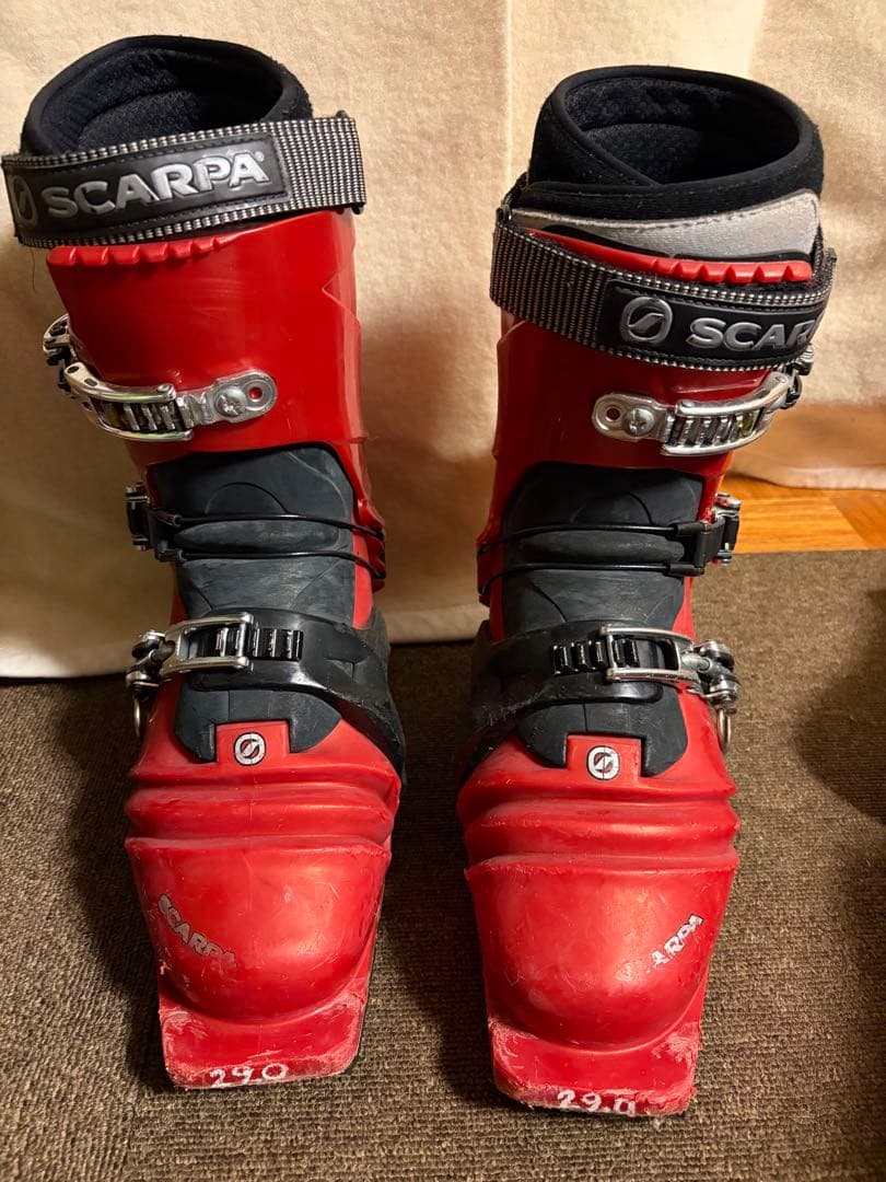 スカルパ SCARPA T2X 29.0cm テレマークスキーブーツ　75mm