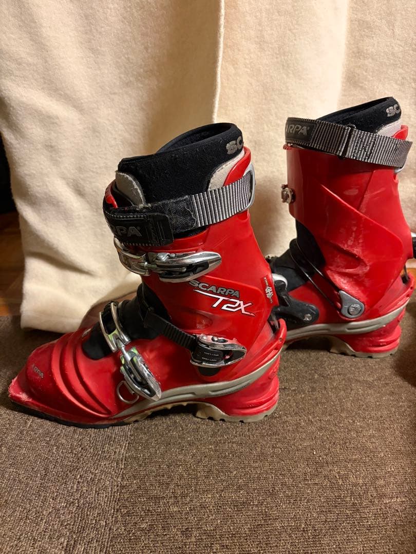 スカルパ SCARPA T2X 29.0cm テレマークスキーブーツ　75mm