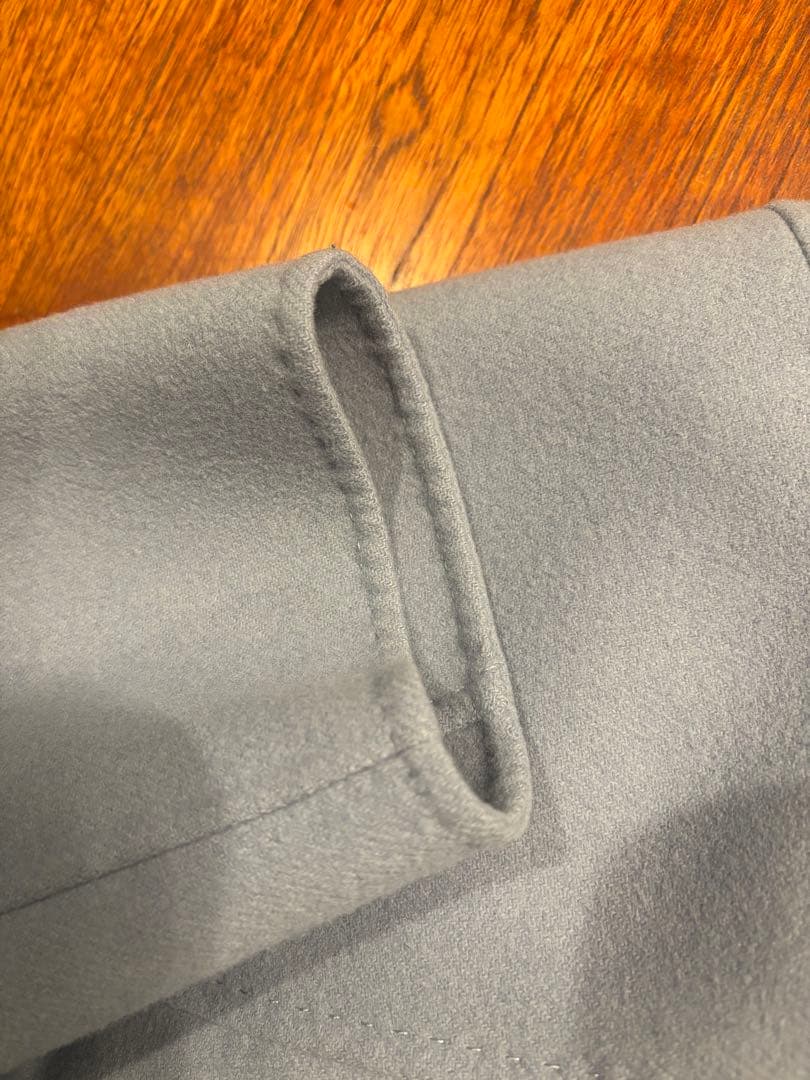 ebure エブール　ライトブルー ダッフル　コート