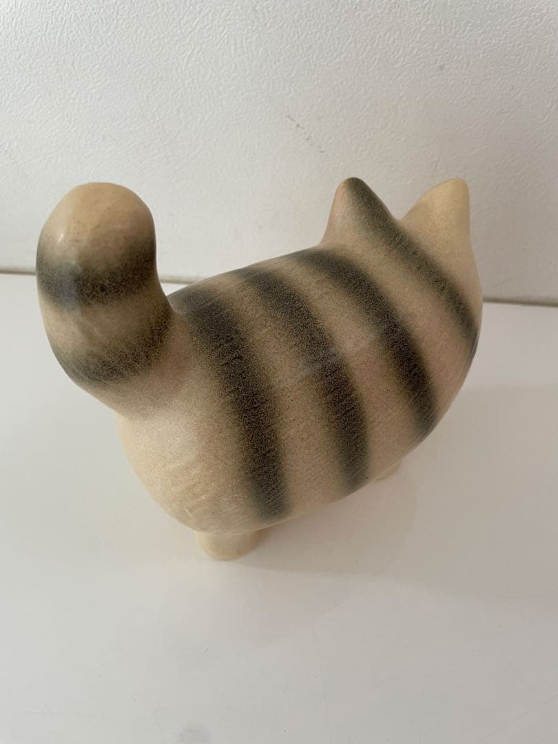 リサラーソン　キャットモア　グレーストライプ