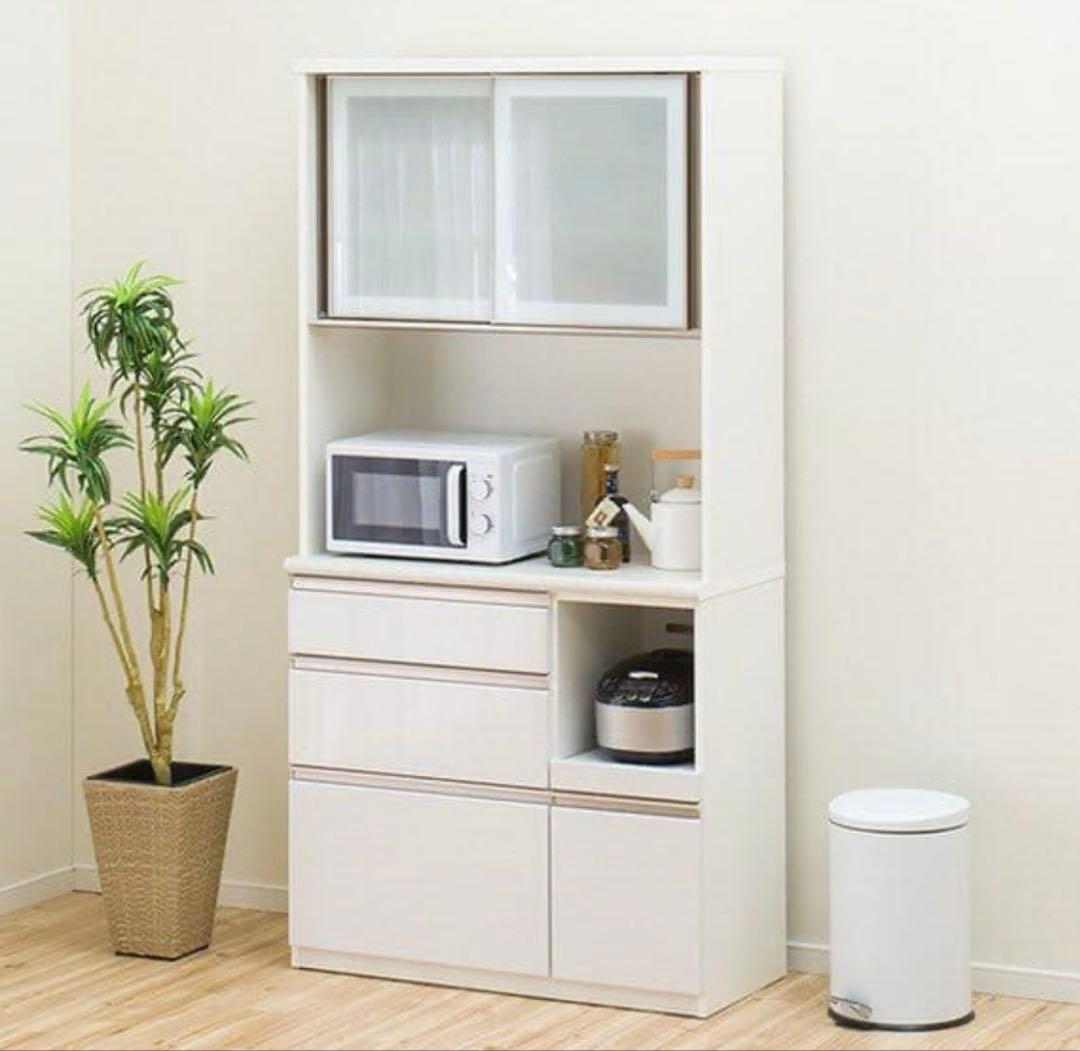 ニトリ キッチンボード アルミナ 幅100